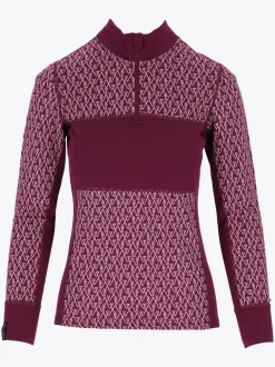 Aurora Aya Ull HZ D Halfzip ulltopp til dame
