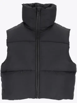 Mode Ava Puffy Vest D Kort, vattert vest til dame