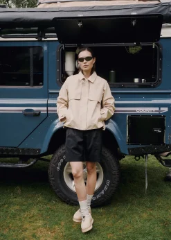 Mode Bermuda Shorts D Moteriktig bermudashorts til dame