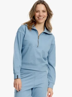 Mode Cozy HZ D Myk halfzip genser til dame