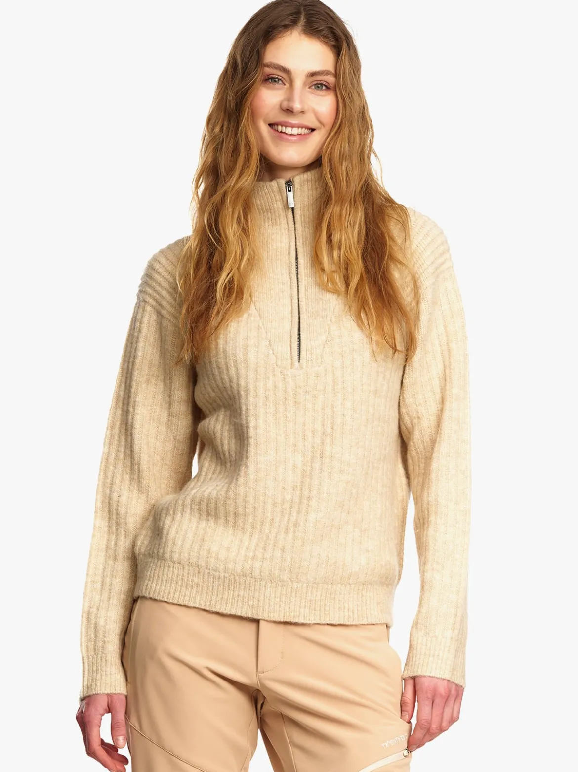 Mode Iris HZ Genser D Halfzip strikkegenser til dame