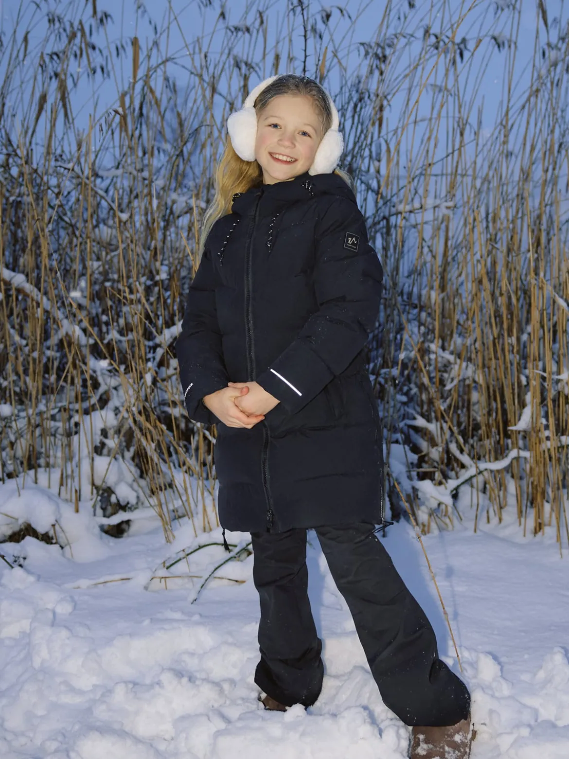 Mode Maya Dunparkas JR Myk dunparkas til junior