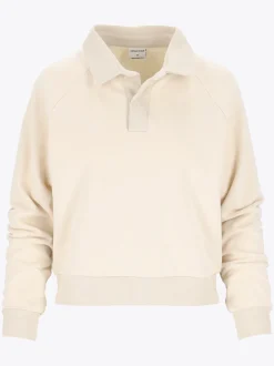 Mode Polo Sweater D Pologenser med avslappet passform til dame
