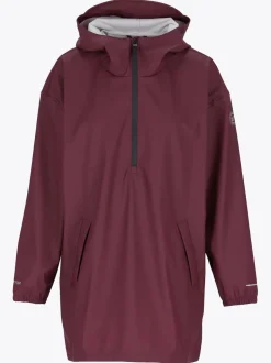 Mode PU Poncho D Vanntett poncho til dame