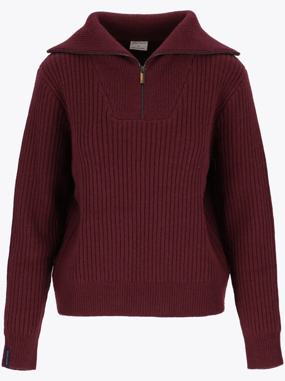 Mode Rib HZ Knit D Halfzip strikkegenser til dame