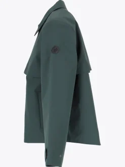 Mode Trench Jakke D Kort trenchcoat til dame