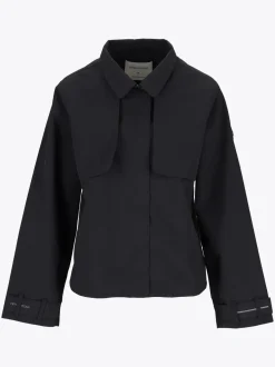Mode Trench Jakke D Kort trenchcoat til dame