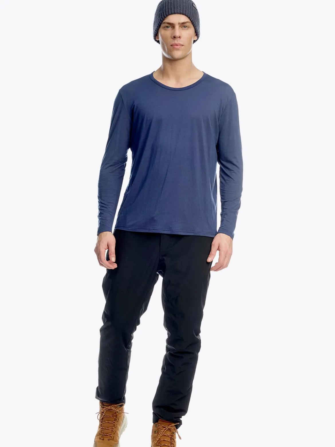 Mode Ullmix Topp H Topp i ullblanding til herre