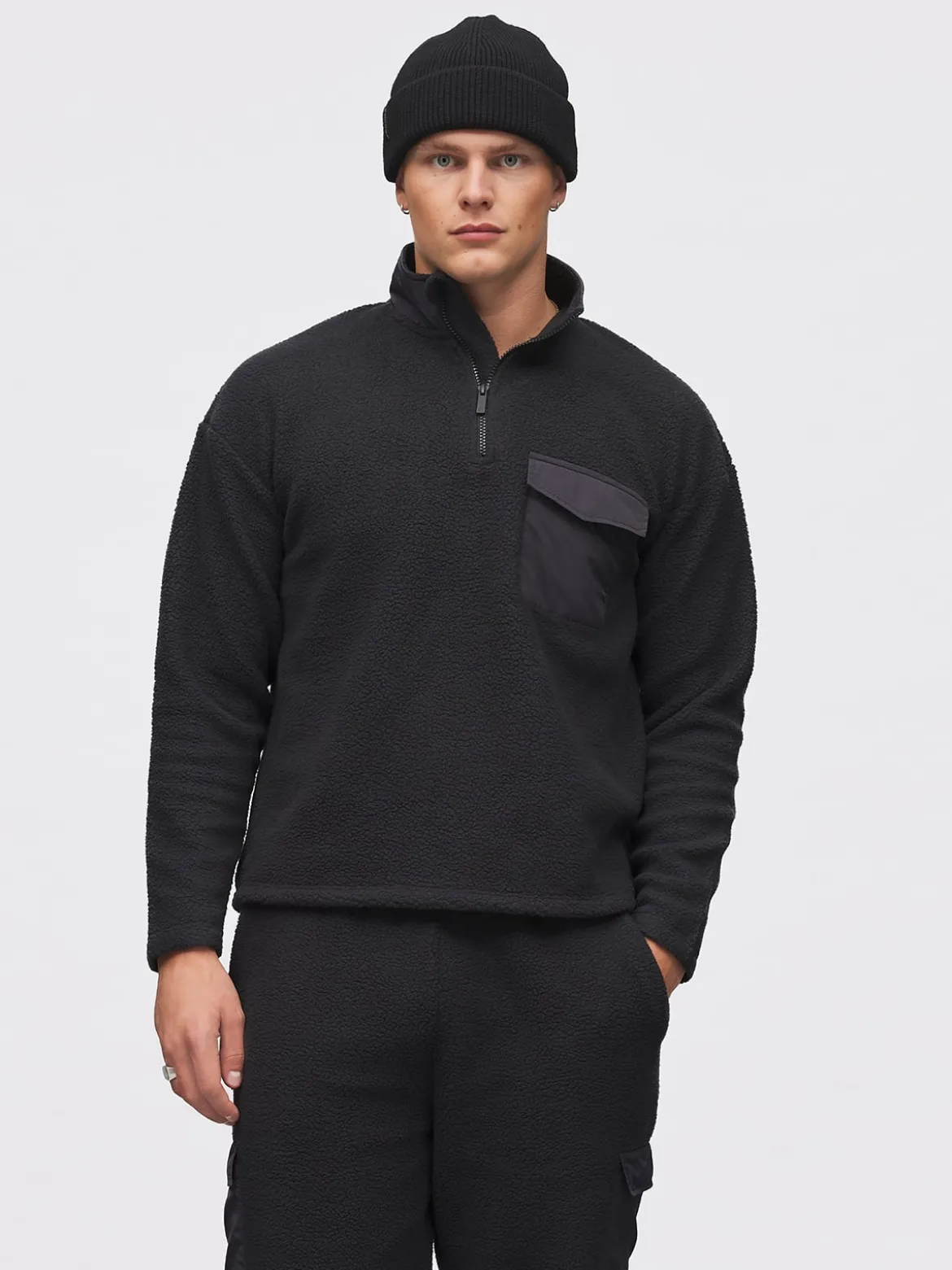 Mode Zac HZ Fleece H Myk fleece med halfzip til hverdagsbruk